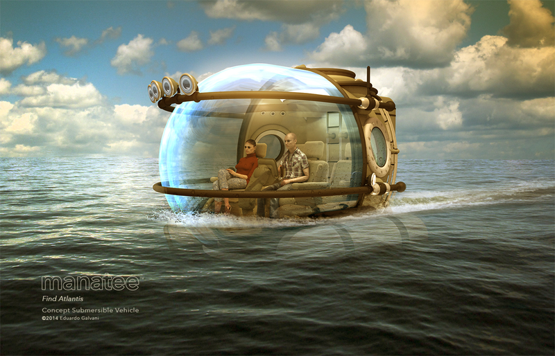 Illustration for article titled This Concept Sub Means That You Could Visit the Deep Ocean